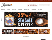 Tablet Screenshot of peanut.com